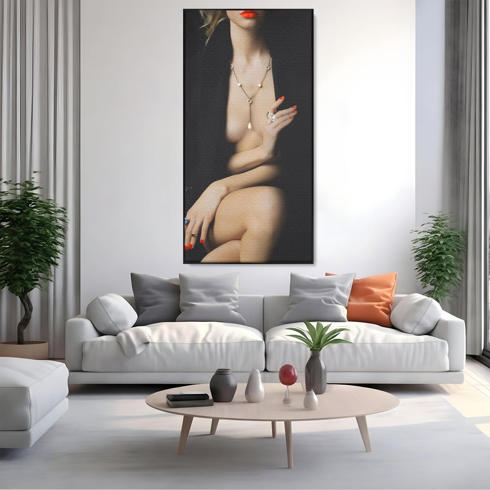 Tablou Canvas Premium LuxCanva® C1050, Sensual Women , Culori, Women, Sensuality, Living Room, Bedroom, Relaxare, Culori Vibrante