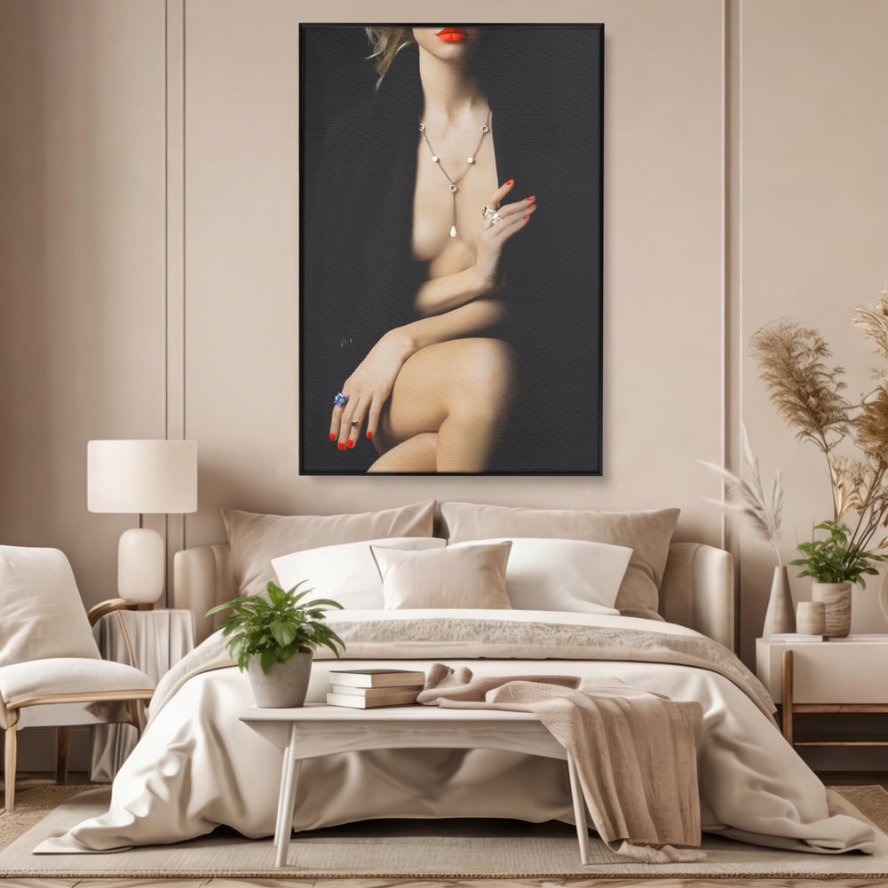 Tablou Canvas Premium LuxCanva® C1050, Sensual Women , Culori, Women, Sensuality, Living Room, Bedroom, Relaxare, Culori Vibrante