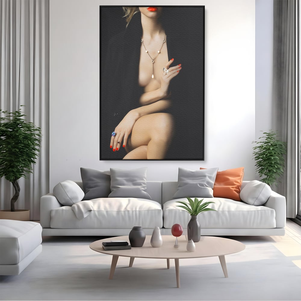 Tablou Canvas Premium LuxCanva® C1050, Sensual Women , Culori, Women, Sensuality, Living Room, Bedroom, Relaxare, Culori Vibrante