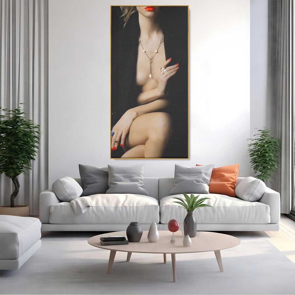 Tablou Canvas Premium LuxCanva® C1050, Sensual Women , Culori, Women, Sensuality, Living Room, Bedroom, Relaxare, Culori Vibrante