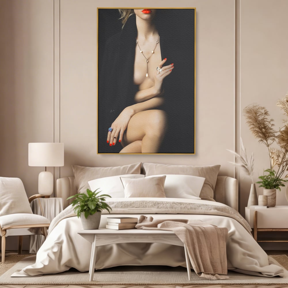 Tablou Canvas Premium LuxCanva® C1050, Sensual Women , Culori, Women, Sensuality, Living Room, Bedroom, Relaxare, Culori Vibrante