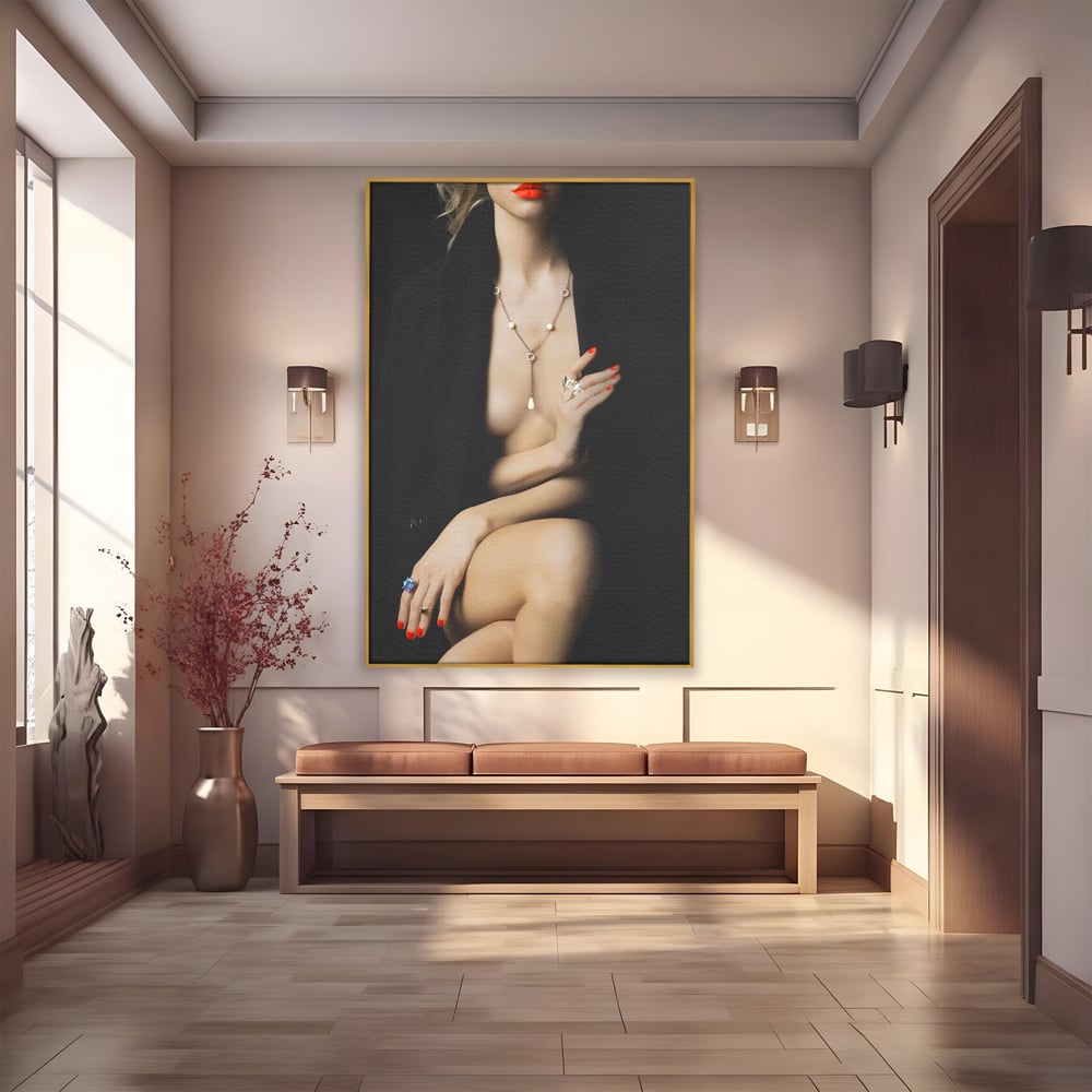 Tablou Canvas Premium LuxCanva® C1050, Sensual Women , Culori, Women, Sensuality, Living Room, Bedroom, Relaxare, Culori Vibrante