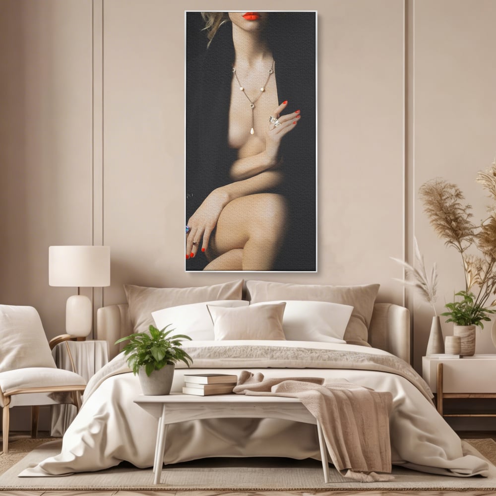 Tablou Canvas Premium LuxCanva® C1050, Sensual Women , Culori, Women, Sensuality, Living Room, Bedroom, Relaxare, Culori Vibrante
