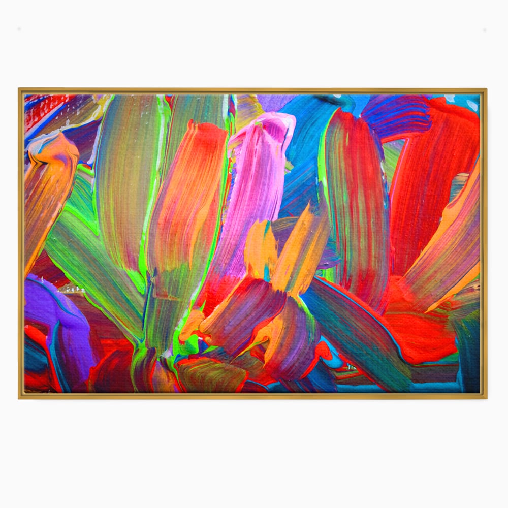 Tablou Canvas Premium LuxCanva® C1057, Abstract , Abstract, Camera Copilului, Living Room, Relaxare, Culori Vibrante