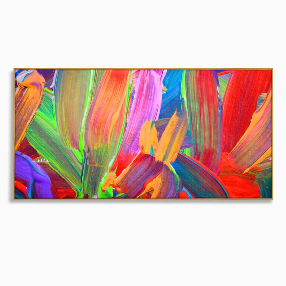 Tablou Canvas Premium LuxCanva® C1057, Abstract , Abstract, Camera Copilului, Living Room, Relaxare, Culori Vibrante