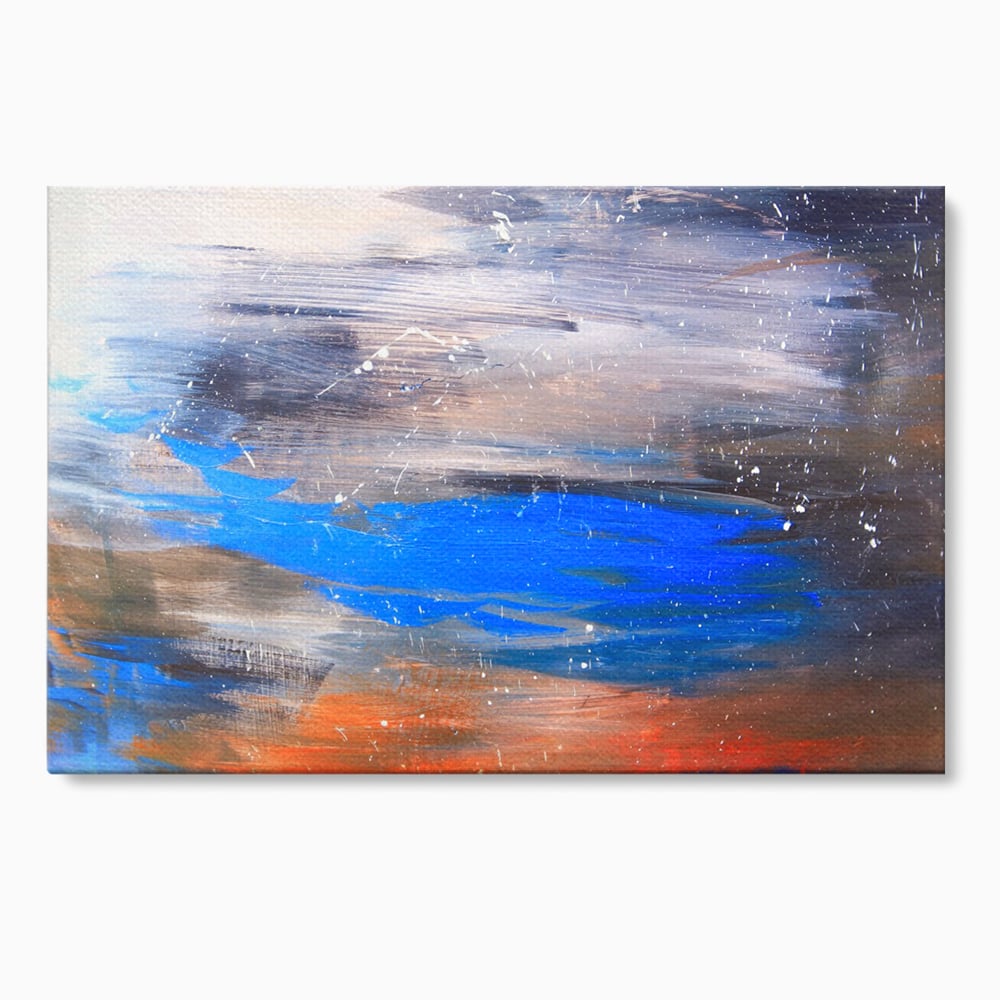 Tablou Canvas Premium LuxCanva® C1064, Pictura Abstracta , Abstract, Living Room, Office, Relaxare, Culori Vibrante