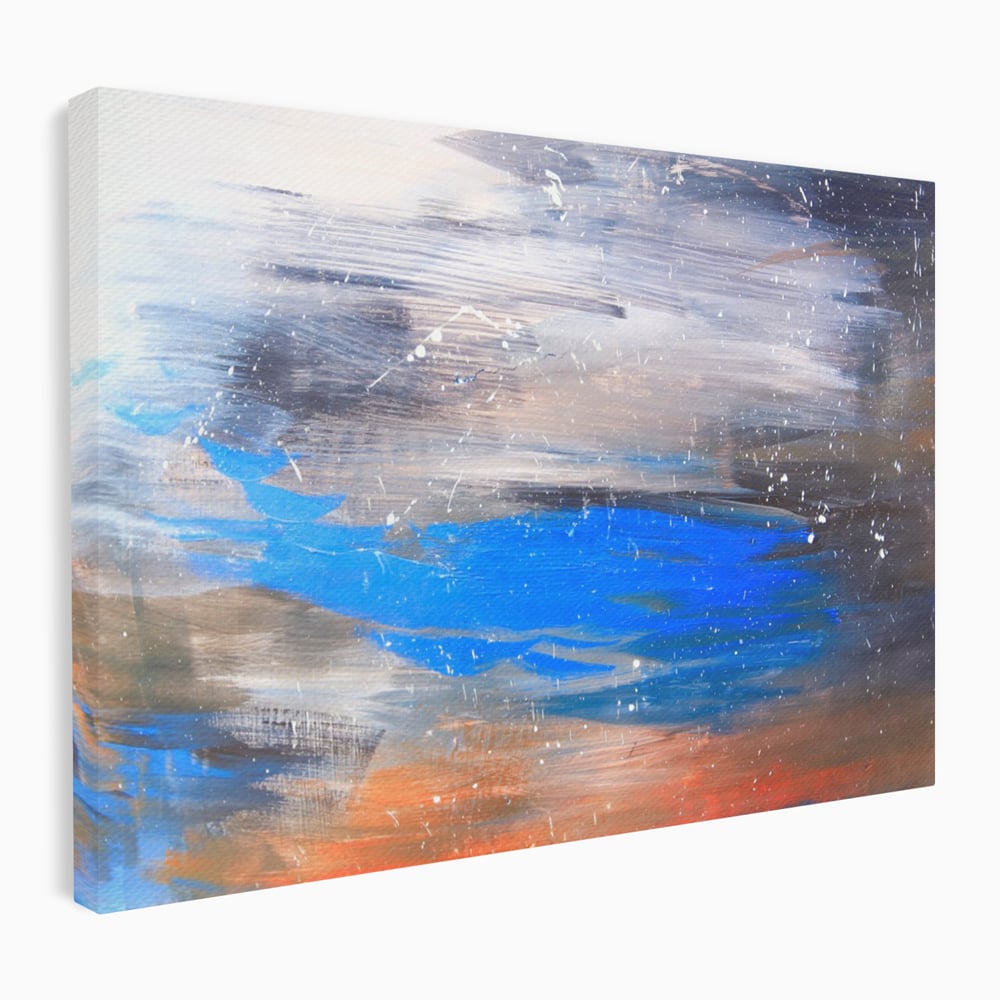 Tablou Canvas Premium LuxCanva® C1064, Pictura Abstracta , Abstract, Living Room, Office, Relaxare, Culori Vibrante