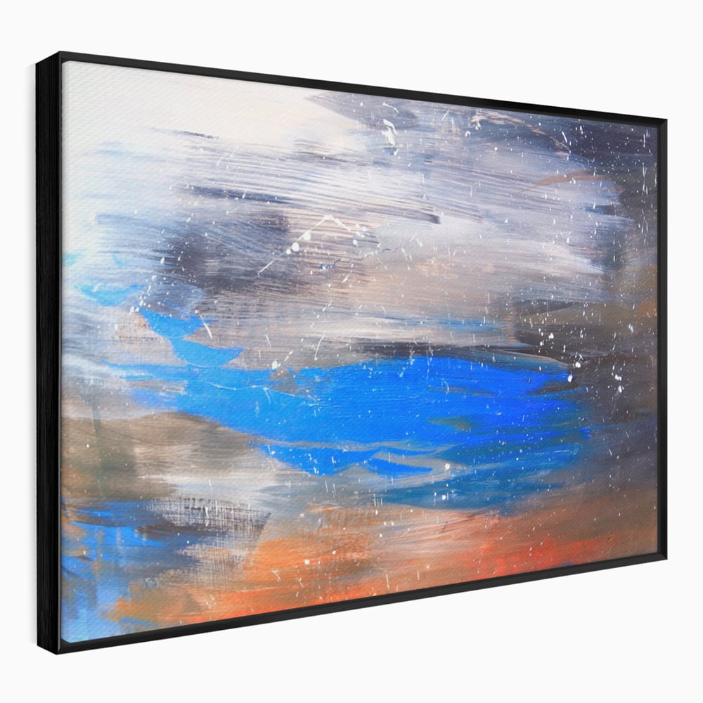 Tablou Canvas Premium LuxCanva® C1064, Pictura Abstracta , Abstract, Living Room, Office, Relaxare, Culori Vibrante