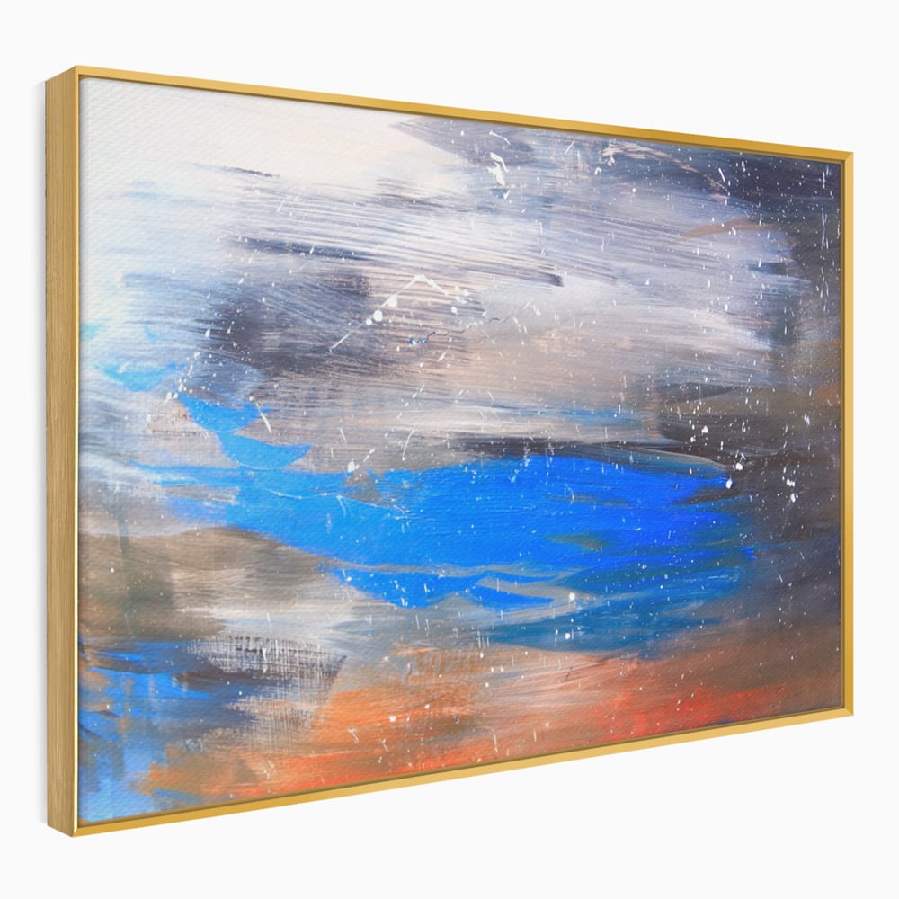 Tablou Canvas Premium LuxCanva® C1064, Pictura Abstracta , Abstract, Living Room, Office, Relaxare, Culori Vibrante