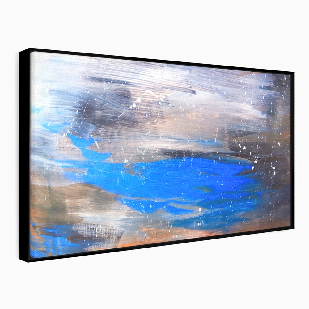 Tablou Canvas Premium LuxCanva® C1064, Pictura Abstracta , Abstract, Living Room, Office, Relaxare, Culori Vibrante