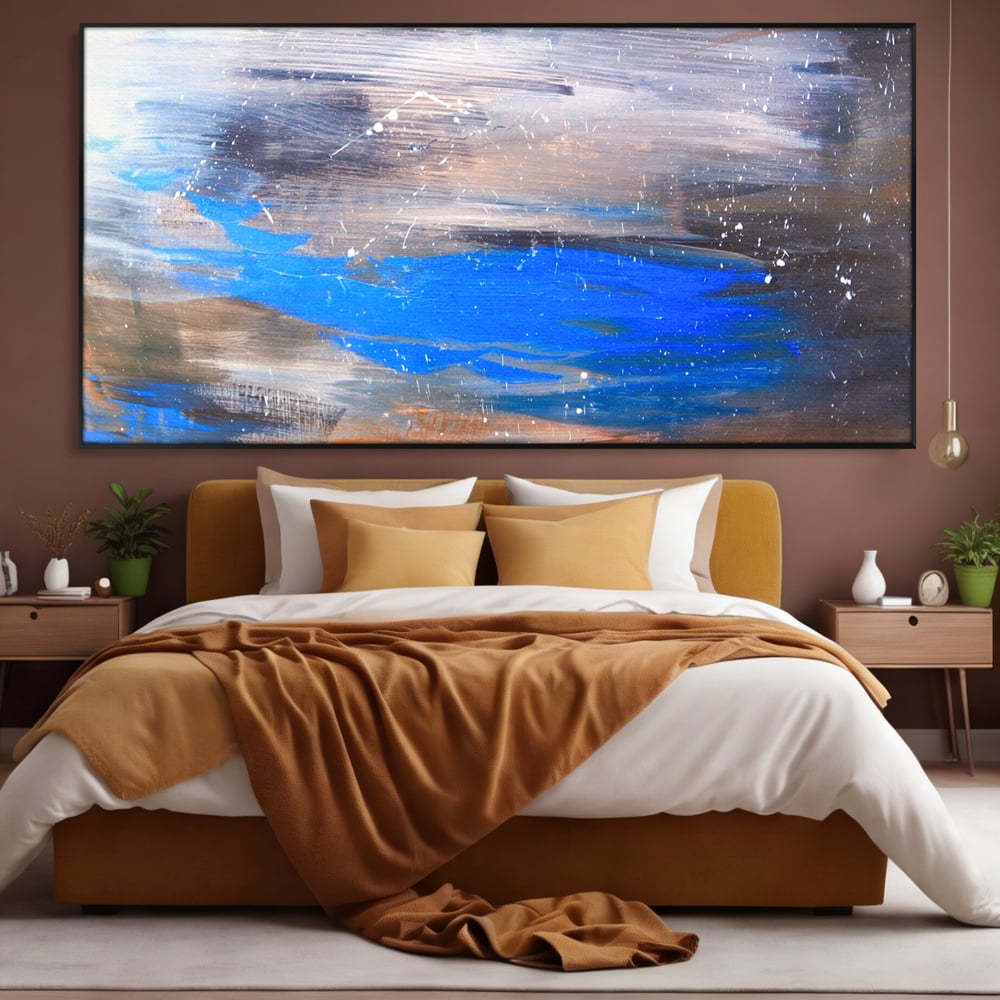 Tablou Canvas Premium LuxCanva® C1064, Pictura Abstracta , Abstract, Living Room, Office, Relaxare, Culori Vibrante