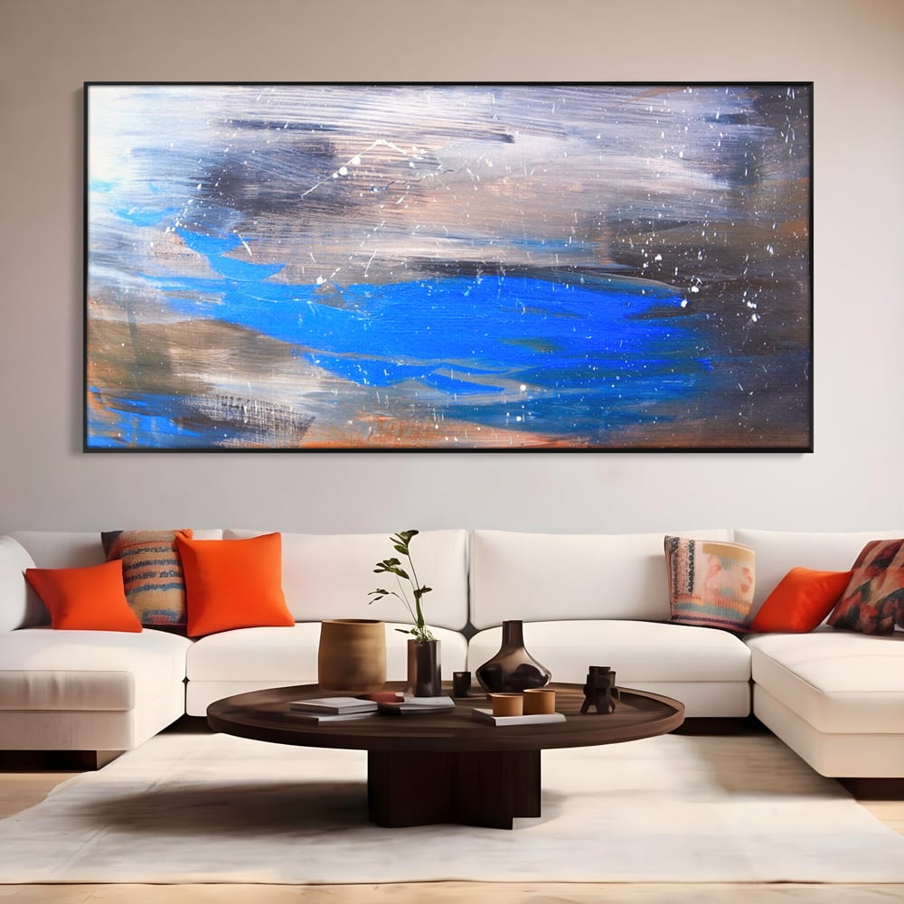 Tablou Canvas Premium LuxCanva® C1064, Pictura Abstracta , Abstract, Living Room, Office, Relaxare, Culori Vibrante
