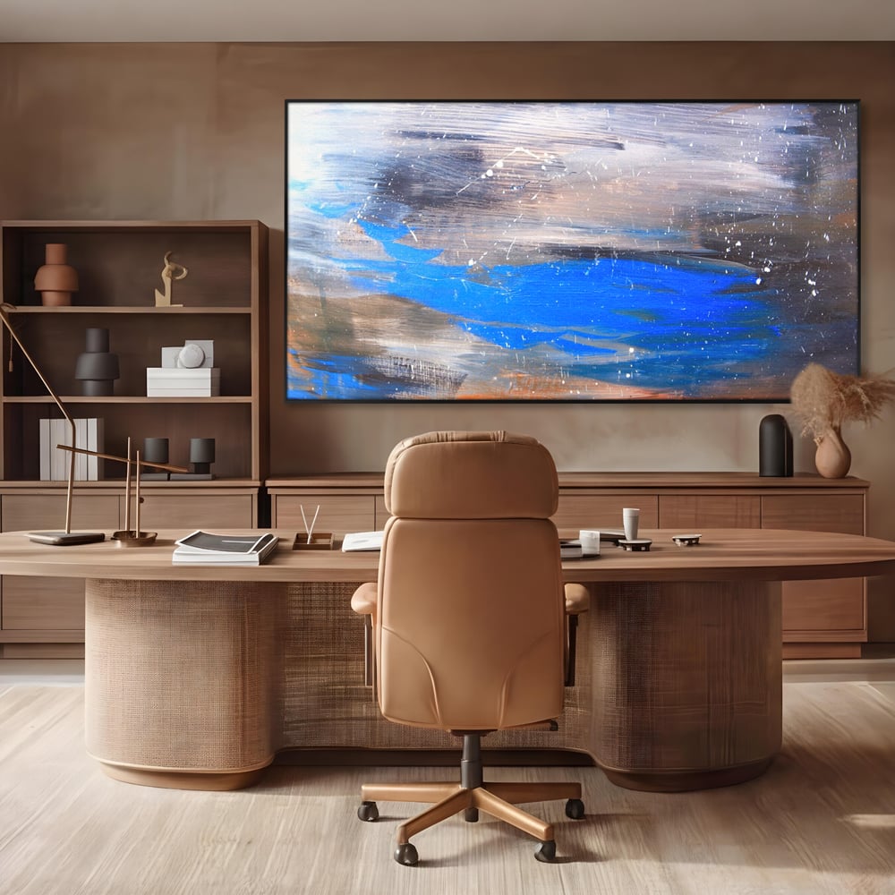 Tablou Canvas Premium LuxCanva® C1064, Pictura Abstracta , Abstract, Living Room, Office, Relaxare, Culori Vibrante