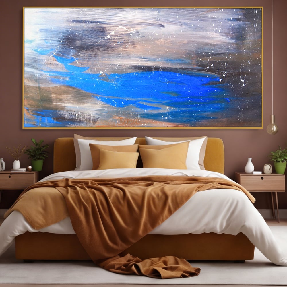 Tablou Canvas Premium LuxCanva® C1064, Pictura Abstracta , Abstract, Living Room, Office, Relaxare, Culori Vibrante
