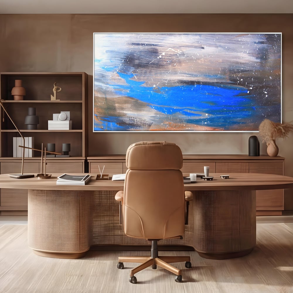 Tablou Canvas Premium LuxCanva® C1064, Pictura Abstracta , Abstract, Living Room, Office, Relaxare, Culori Vibrante