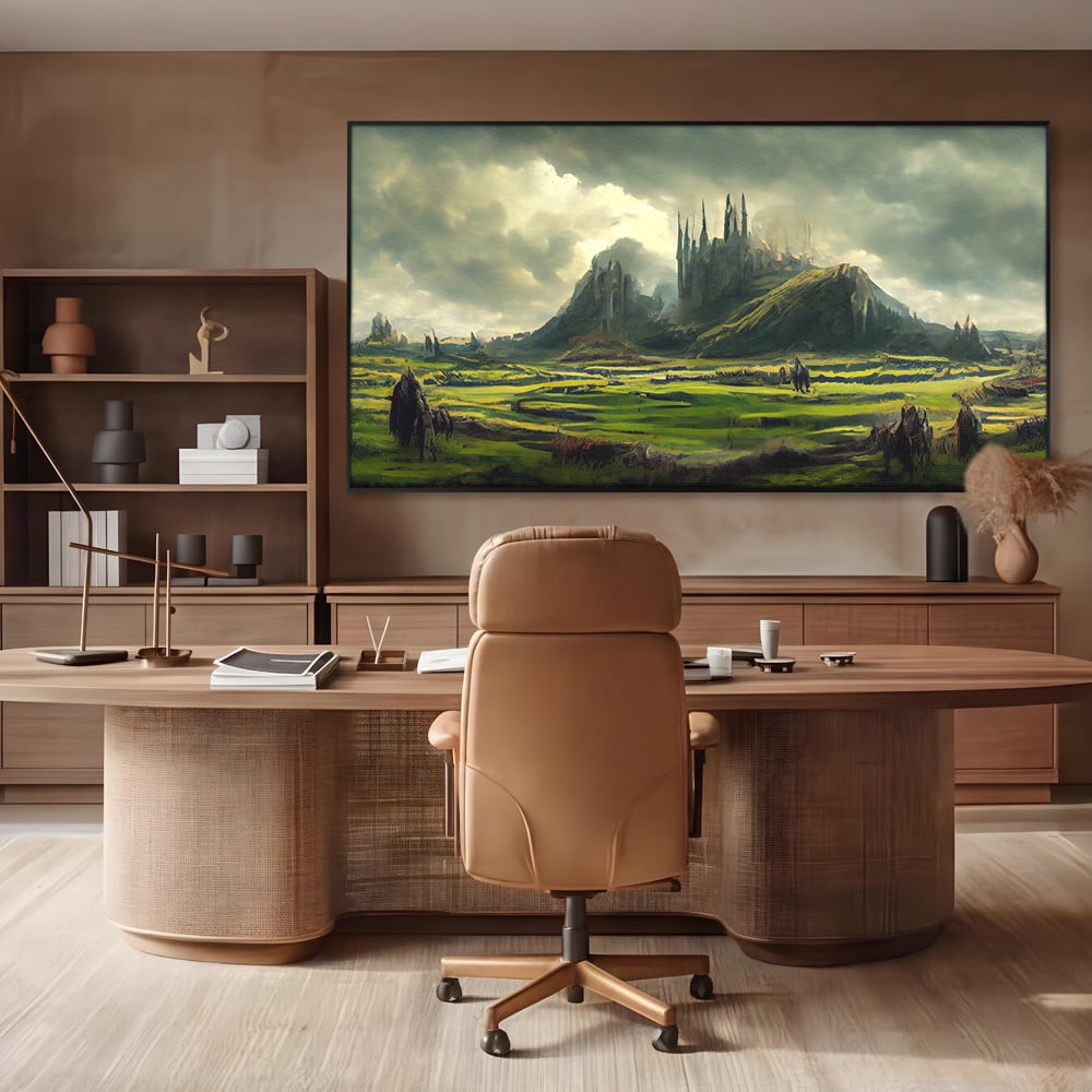 Tablou Canvas Premium LuxCanva® C1070, Cetate Din Antichitate , Cetate, Antichitate, Living Room, Office, Relaxare, Culori Vibrante