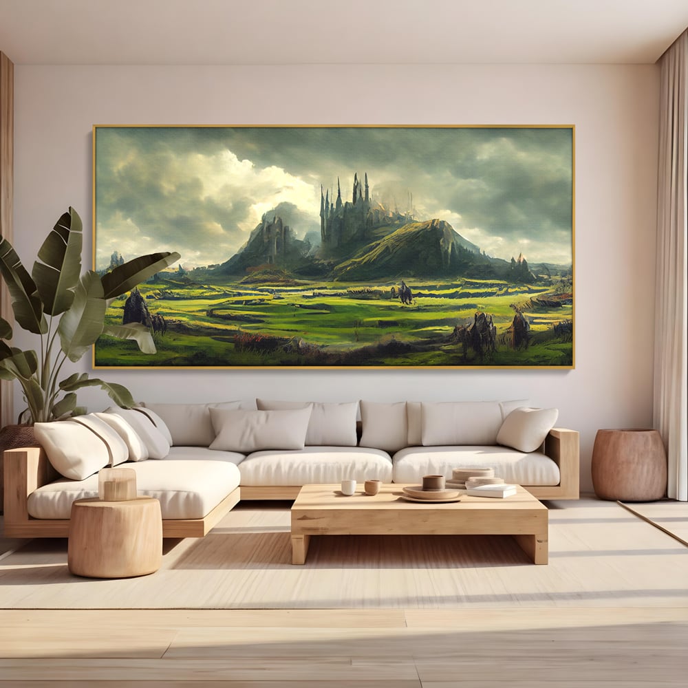 Tablou Canvas Premium LuxCanva® C1070, Cetate Din Antichitate , Cetate, Antichitate, Living Room, Office, Relaxare, Culori Vibrante