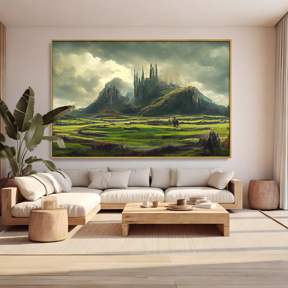 Tablou Canvas Premium LuxCanva® C1070, Cetate Din Antichitate , Cetate, Antichitate, Living Room, Office, Relaxare, Culori Vibrante