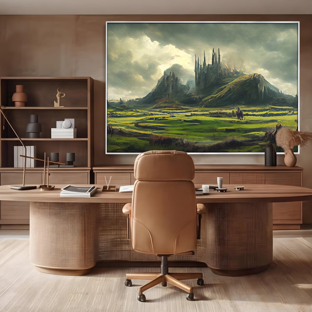 Tablou Canvas Premium LuxCanva® C1070, Cetate Din Antichitate , Cetate, Antichitate, Living Room, Office, Relaxare, Culori Vibrante