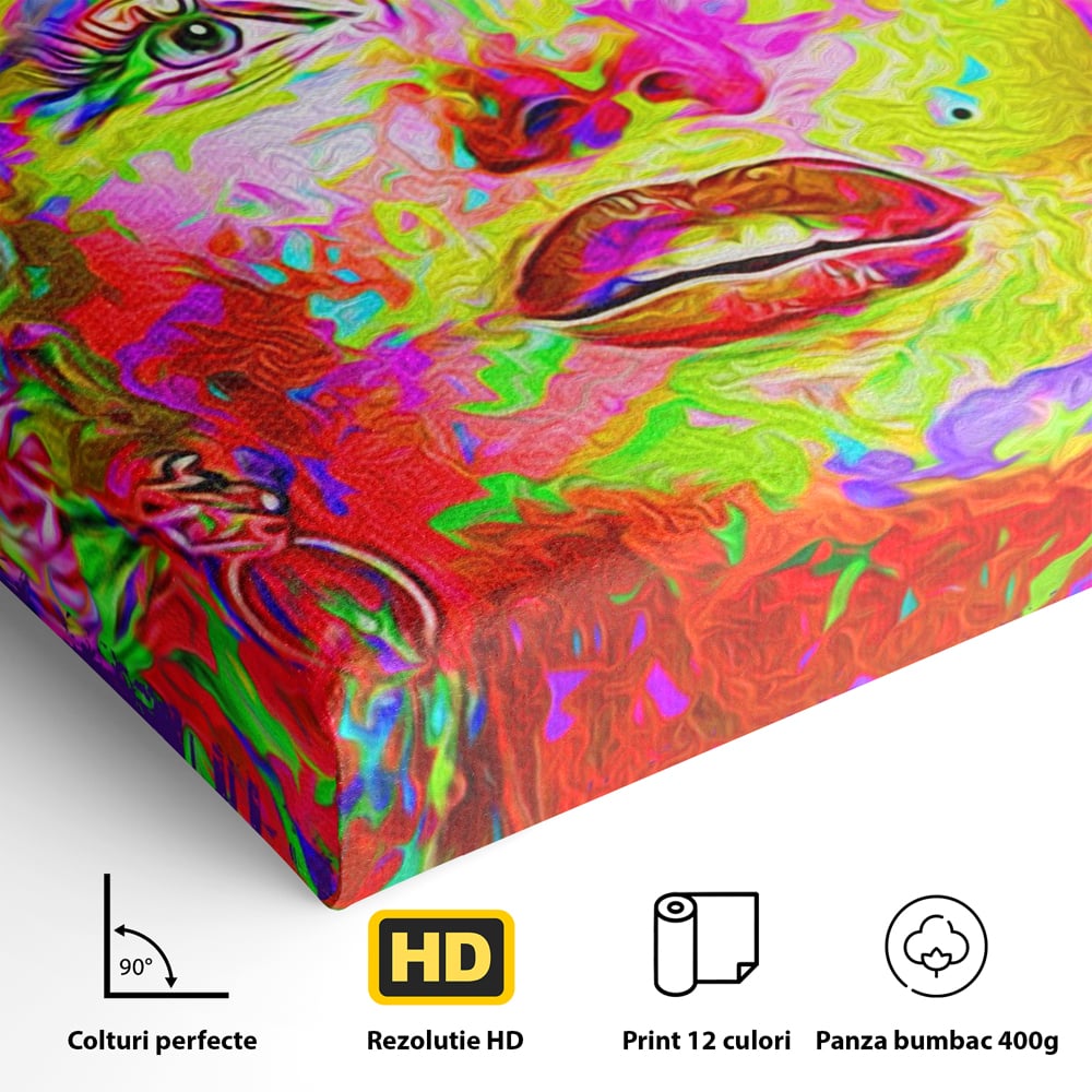 Tablou Canvas Premium LuxCanva® C1071, Beatiful Marilyn Monroe , Diva, Beauty, Marilyn, Living Room, Office, Relaxare, Culori Vibrante