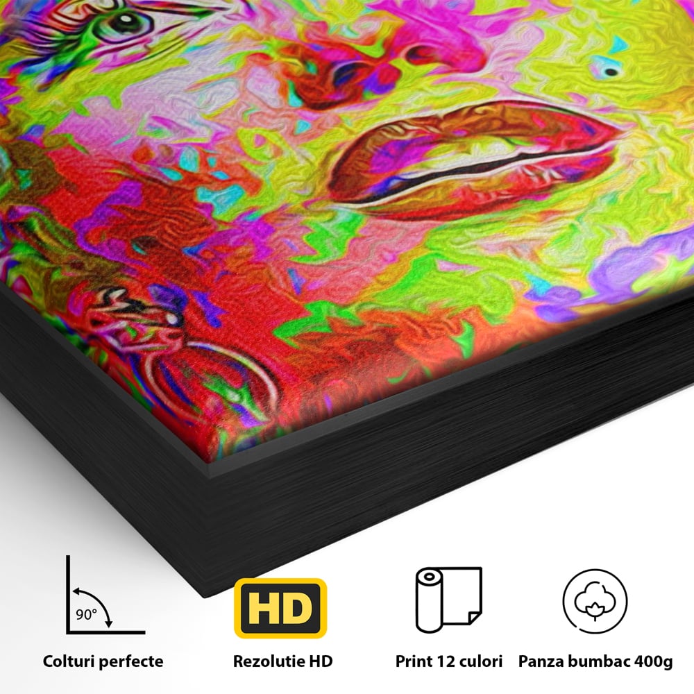Tablou Canvas Premium LuxCanva® C1071, Beatiful Marilyn Monroe , Diva, Beauty, Marilyn, Living Room, Office, Relaxare, Culori Vibrante