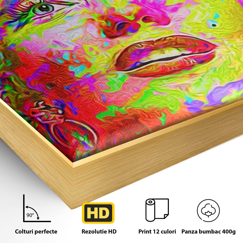 Tablou Canvas Premium LuxCanva® C1071, Beatiful Marilyn Monroe , Diva, Beauty, Marilyn, Living Room, Office, Relaxare, Culori Vibrante