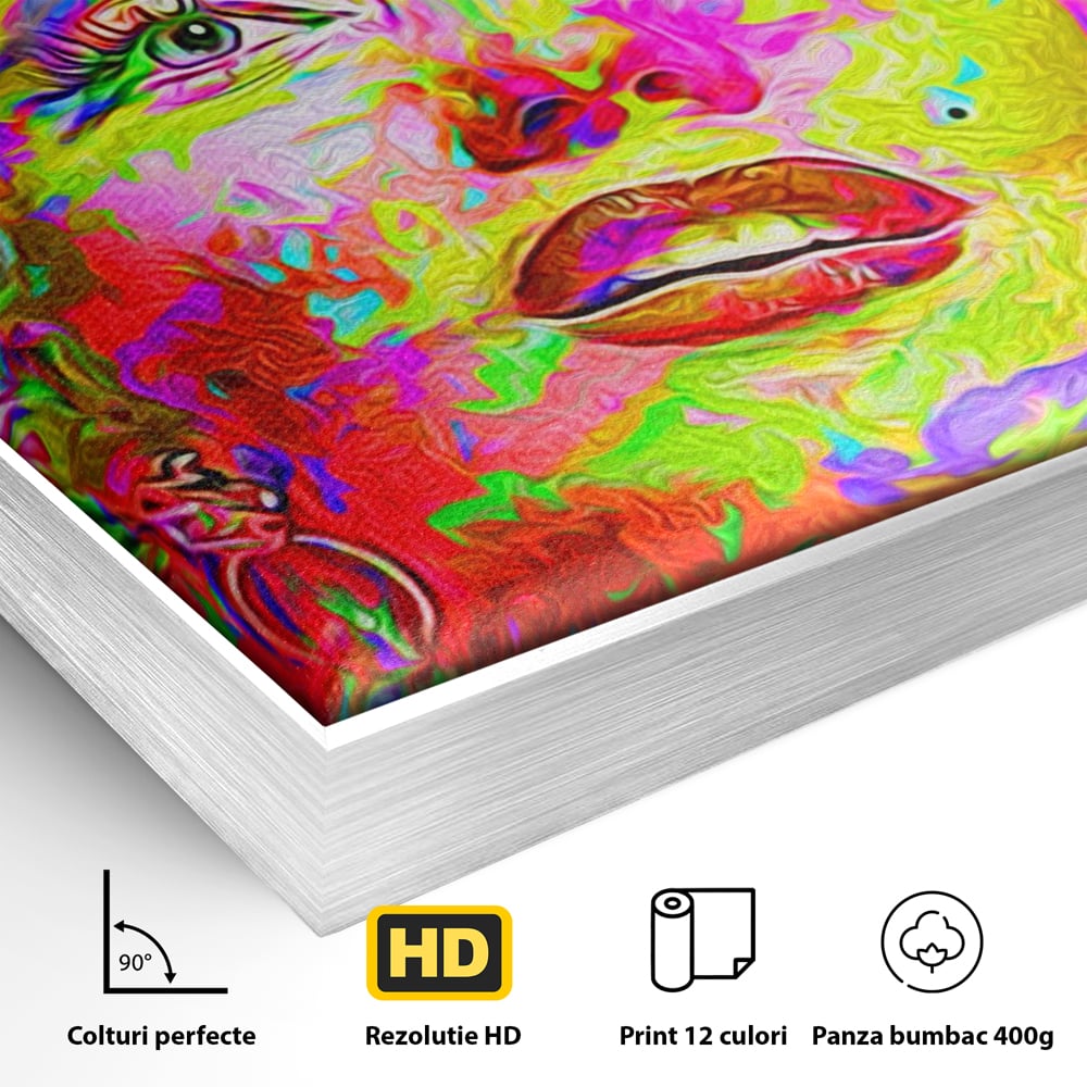 Tablou Canvas Premium LuxCanva® C1071, Beatiful Marilyn Monroe , Diva, Beauty, Marilyn, Living Room, Office, Relaxare, Culori Vibrante