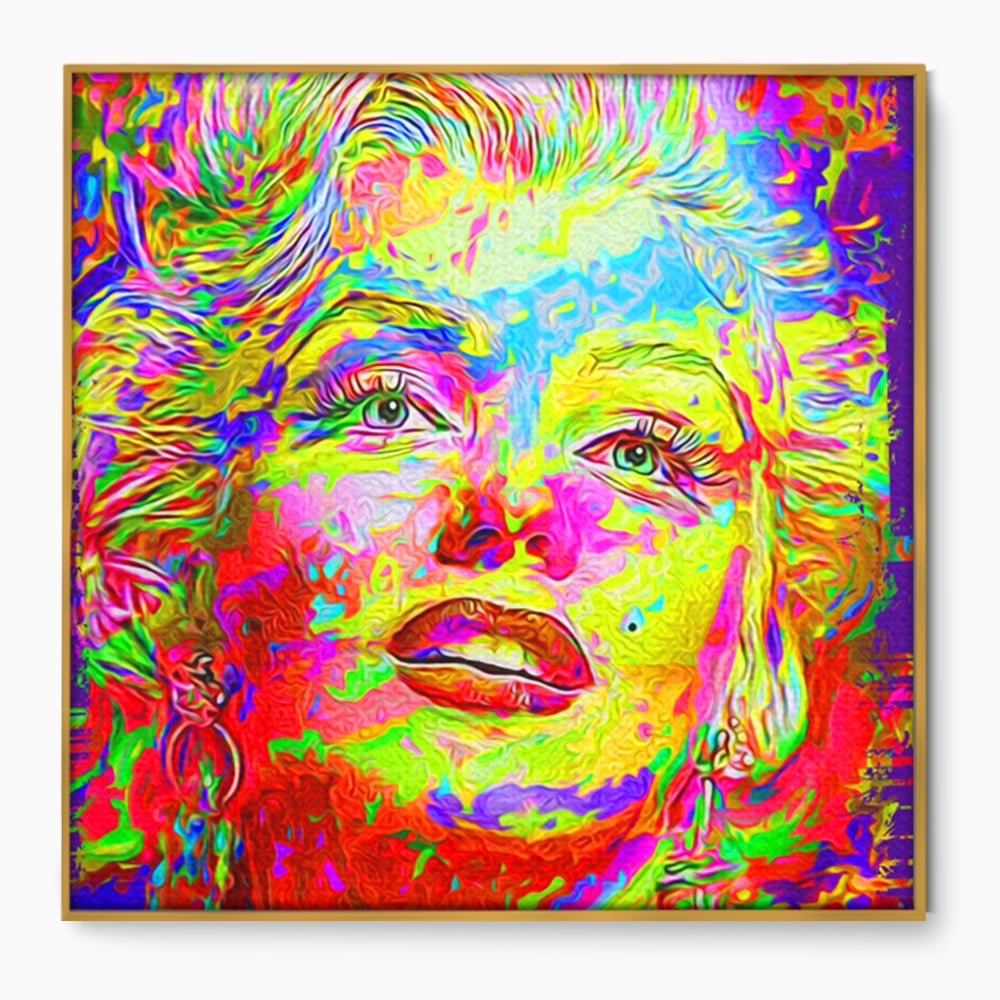 Tablou Canvas Premium LuxCanva® C1071, Beatiful Marilyn Monroe , Diva, Beauty, Marilyn, Living Room, Office, Relaxare, Culori Vibrante