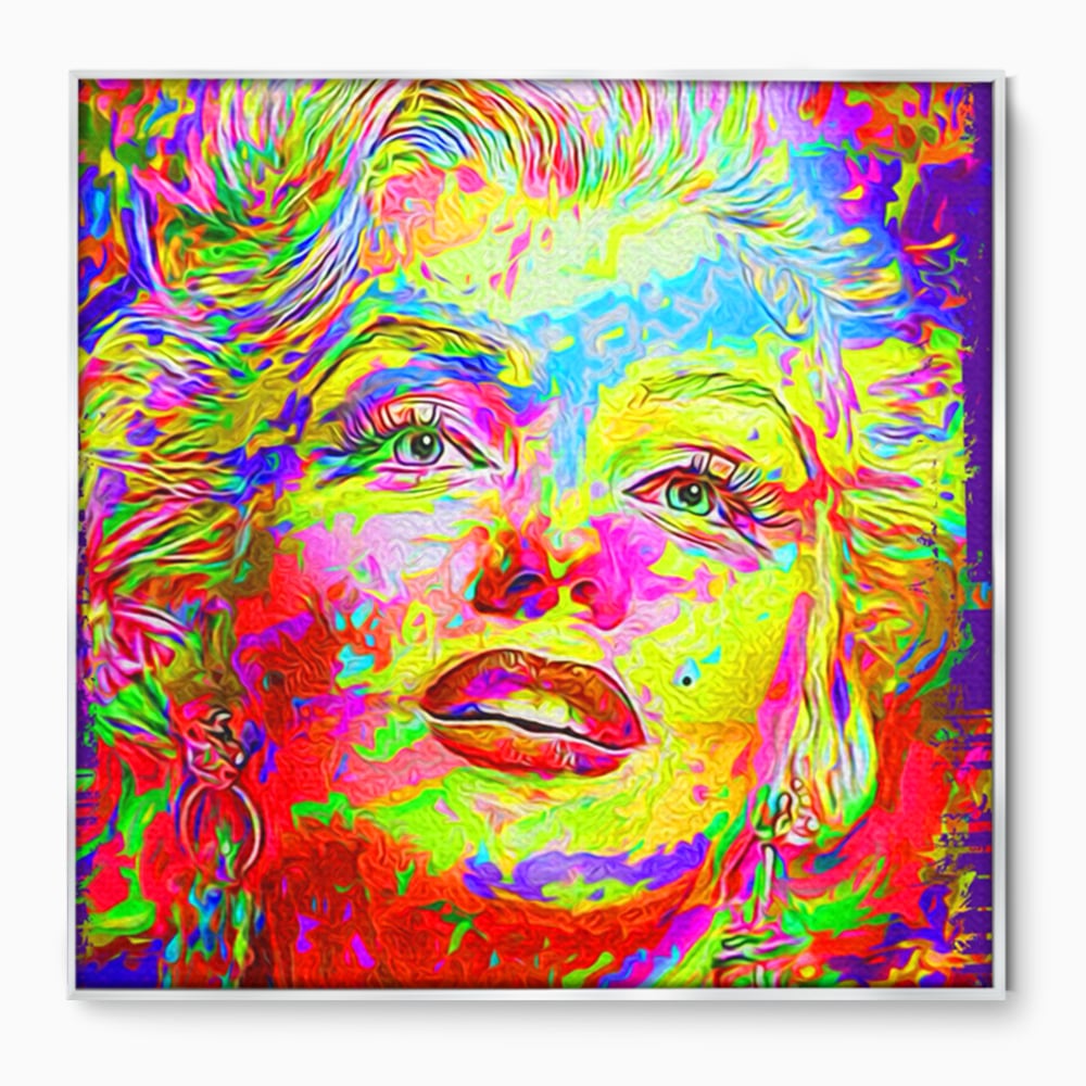 Tablou Canvas Premium LuxCanva® C1071, Beatiful Marilyn Monroe , Diva, Beauty, Marilyn, Living Room, Office, Relaxare, Culori Vibrante