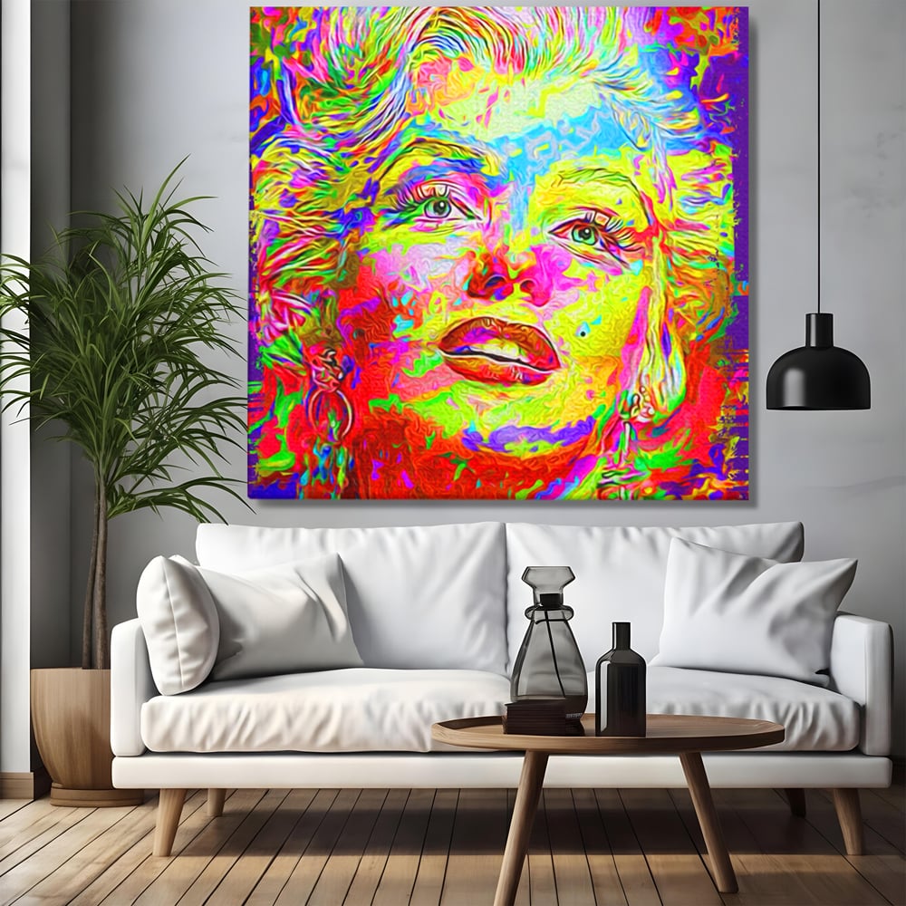 Tablou Canvas Premium LuxCanva® C1071, Beatiful Marilyn Monroe , Diva, Beauty, Marilyn, Living Room, Office, Relaxare, Culori Vibrante