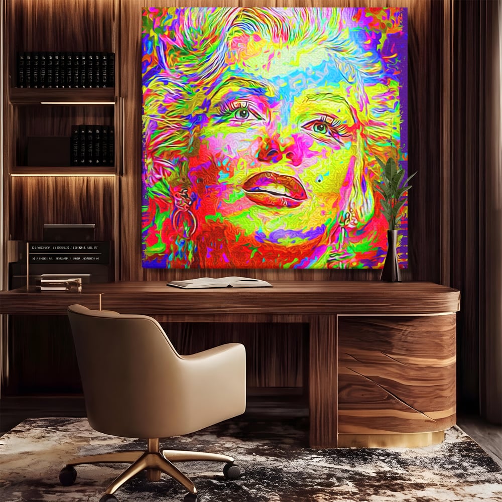 Tablou Canvas Premium LuxCanva® C1071, Beatiful Marilyn Monroe , Diva, Beauty, Marilyn, Living Room, Office, Relaxare, Culori Vibrante