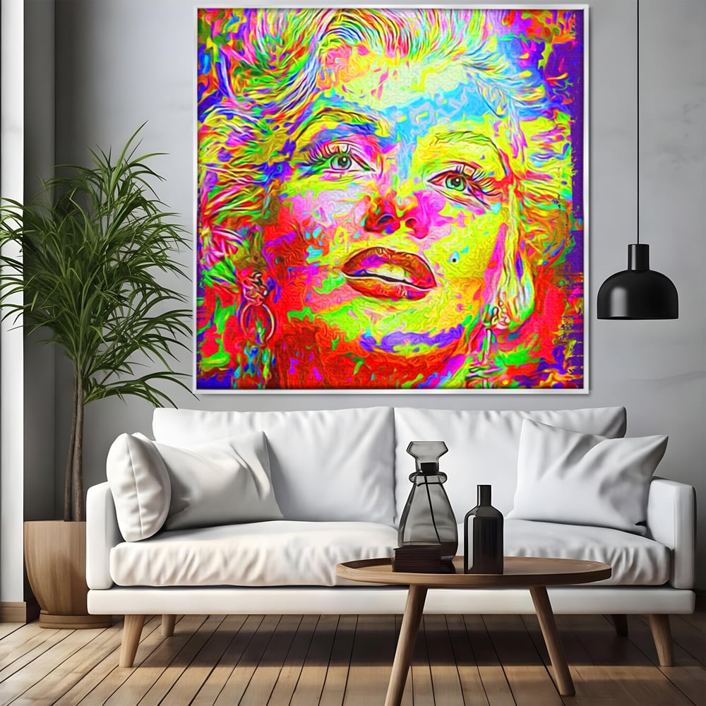 Tablou Canvas Premium LuxCanva® C1071, Beatiful Marilyn Monroe , Diva, Beauty, Marilyn, Living Room, Office, Relaxare, Culori Vibrante