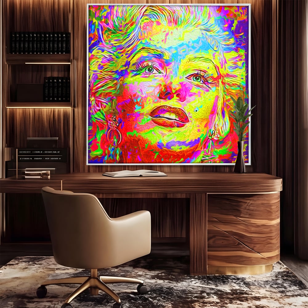 Tablou Canvas Premium LuxCanva® C1071, Beatiful Marilyn Monroe , Diva, Beauty, Marilyn, Living Room, Office, Relaxare, Culori Vibrante