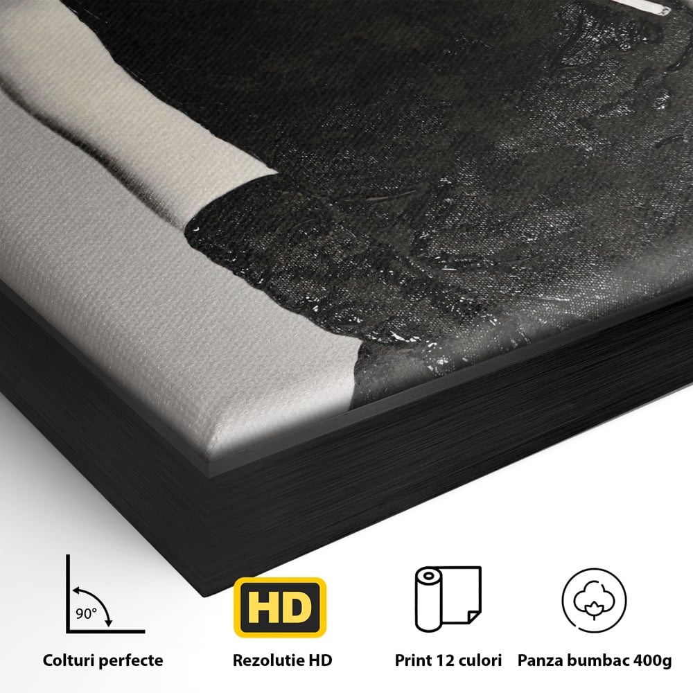 Tablou Canvas Premium LuxCanva® C1072, Beatiful Audrey Hepburn , Diva, Beauty, Audrey Hepburn, Living Room, Office, Relaxare, Culori Vibrante