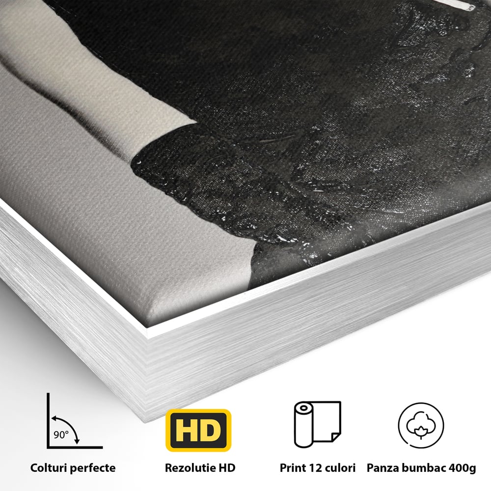 Tablou Canvas Premium LuxCanva® C1072, Beatiful Audrey Hepburn , Diva, Beauty, Audrey Hepburn, Living Room, Office, Relaxare, Culori Vibrante