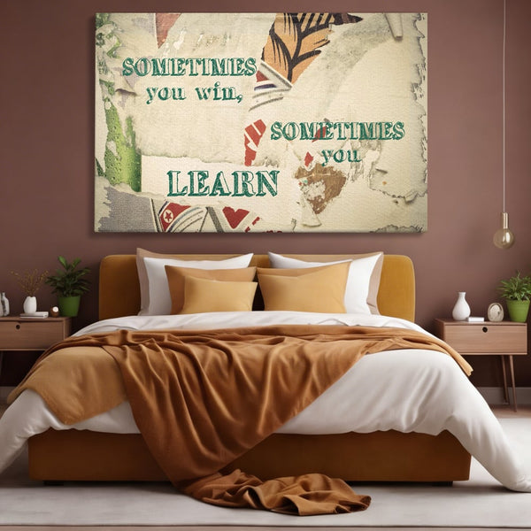 Tablou Canvas Premium LuxCanva® C1075, Mesaj Motivational , Mesaj, Motivatie, Living Room, Office, Relaxare, Culori Vibrante