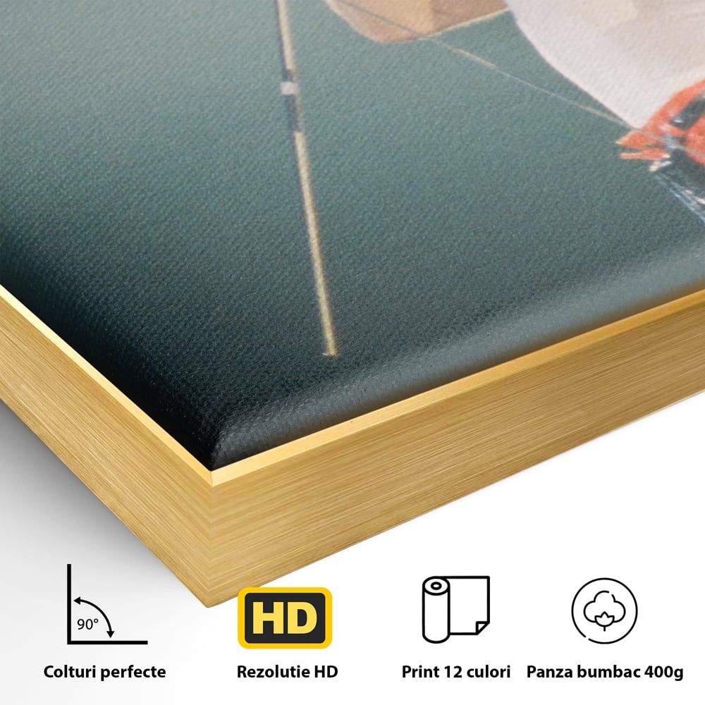 Tablou Canvas Premium LuxCanva® C1076, Freddie Mercury , Cantaret, Legenda, Freddie, Living Room, Office, Relaxare, Culori Vibrante