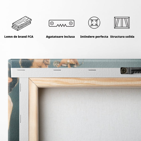 Tablou Canvas Premium LuxCanva® C1076, Freddie Mercury , Cantaret, Legenda, Freddie, Living Room, Office, Relaxare, Culori Vibrante