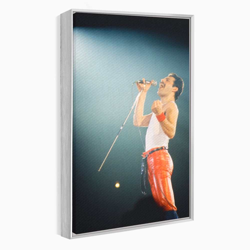 Tablou Canvas Premium LuxCanva® C1076, Freddie Mercury , Cantaret, Legenda, Freddie, Living Room, Office, Relaxare, Culori Vibrante