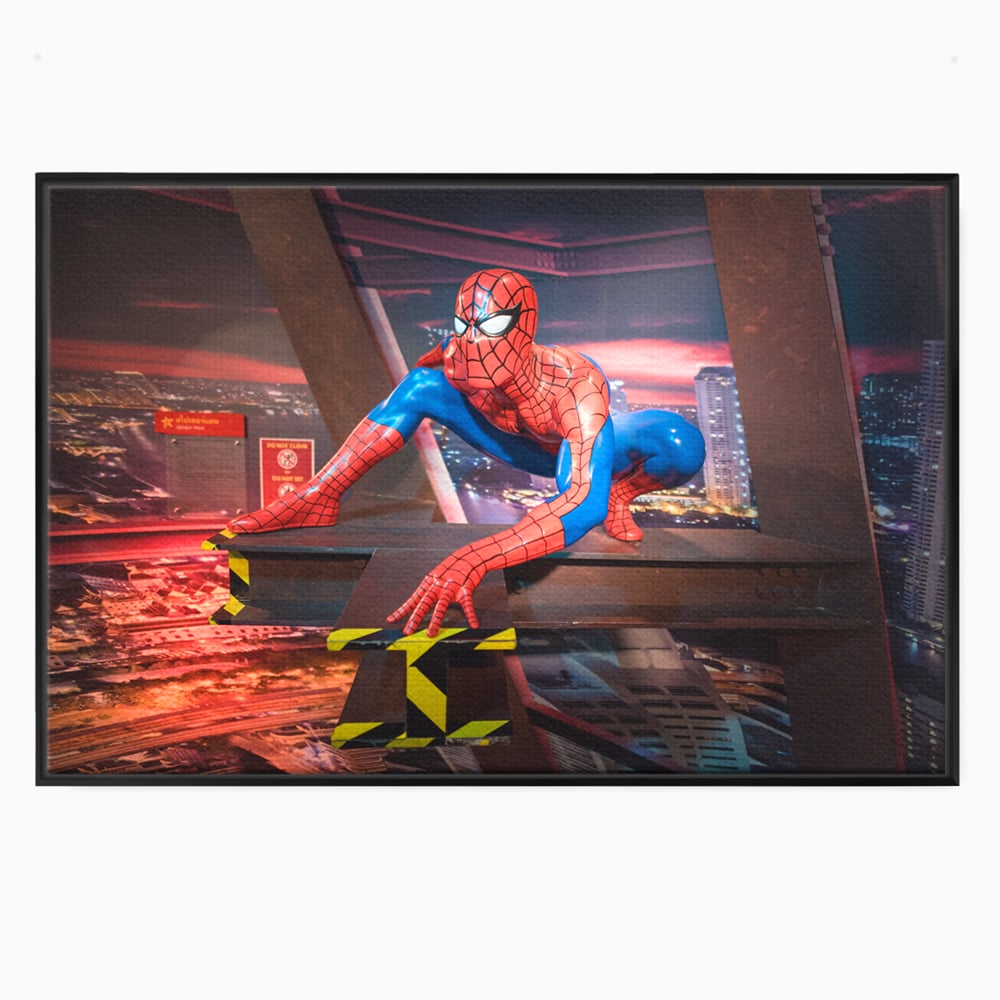 Tablou Canvas Premium, LuxCanva® C1077, Amazing Spider Man, Spider Man, Hero, Fantasy, Camera Copilului, Game Room, Relaxare, Culori Vibrante