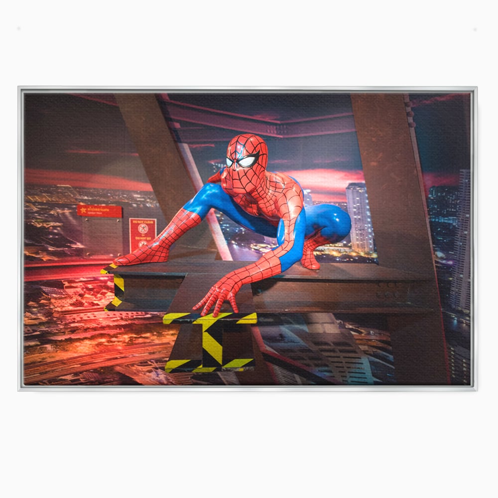 Tablou Canvas Premium, LuxCanva® C1077, Amazing Spider Man, Spider Man, Hero, Fantasy, Camera Copilului, Game Room, Relaxare, Culori Vibrante