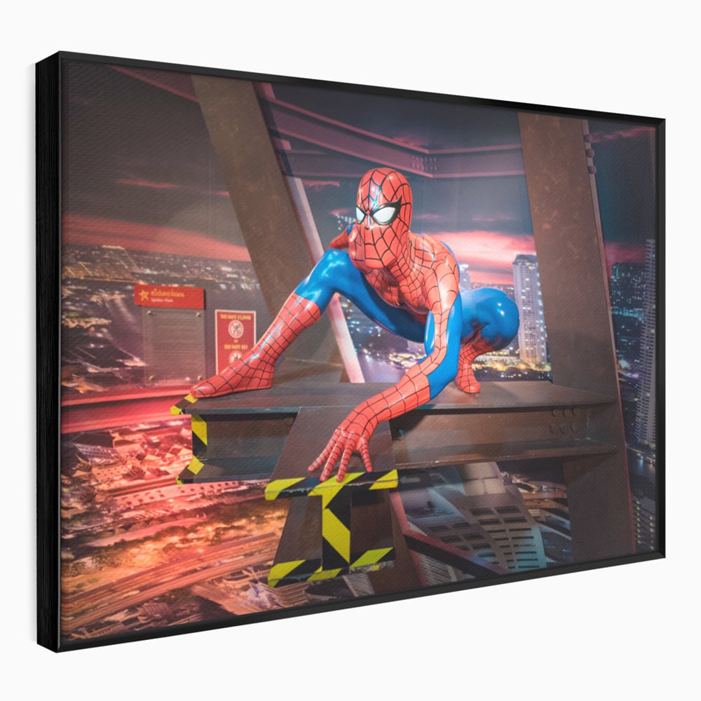 Tablou Canvas Premium, LuxCanva® C1077, Amazing Spider Man, Spider Man, Hero, Fantasy, Camera Copilului, Game Room, Relaxare, Culori Vibrante