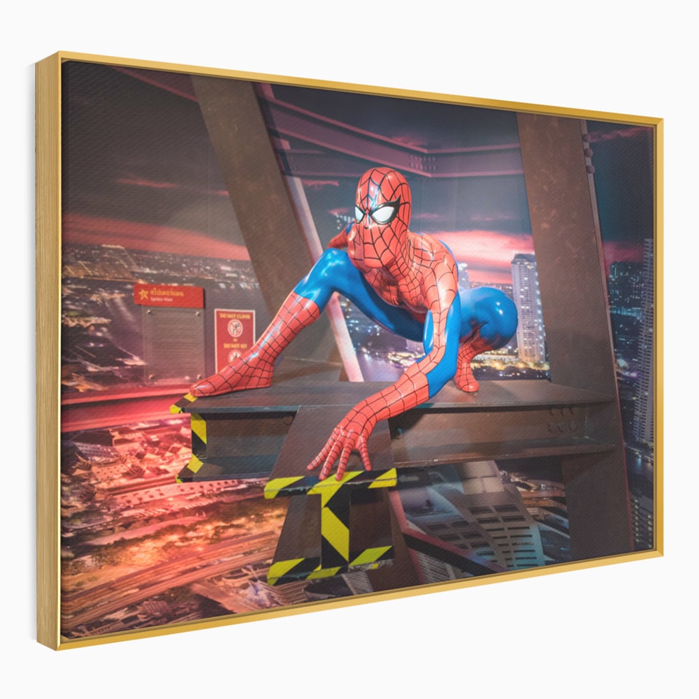 Tablou Canvas Premium, LuxCanva® C1077, Amazing Spider Man, Spider Man, Hero, Fantasy, Camera Copilului, Game Room, Relaxare, Culori Vibrante