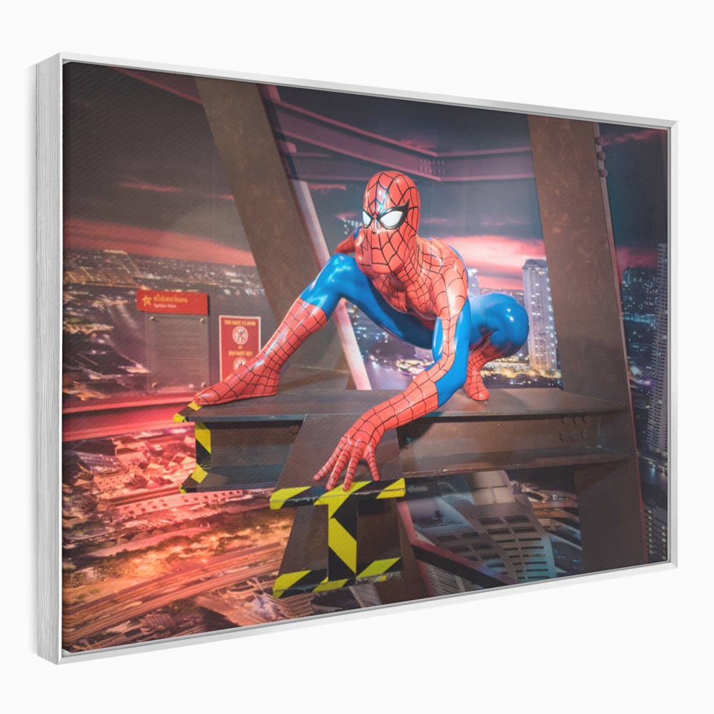 Tablou Canvas Premium, LuxCanva® C1077, Amazing Spider Man, Spider Man, Hero, Fantasy, Camera Copilului, Game Room, Relaxare, Culori Vibrante