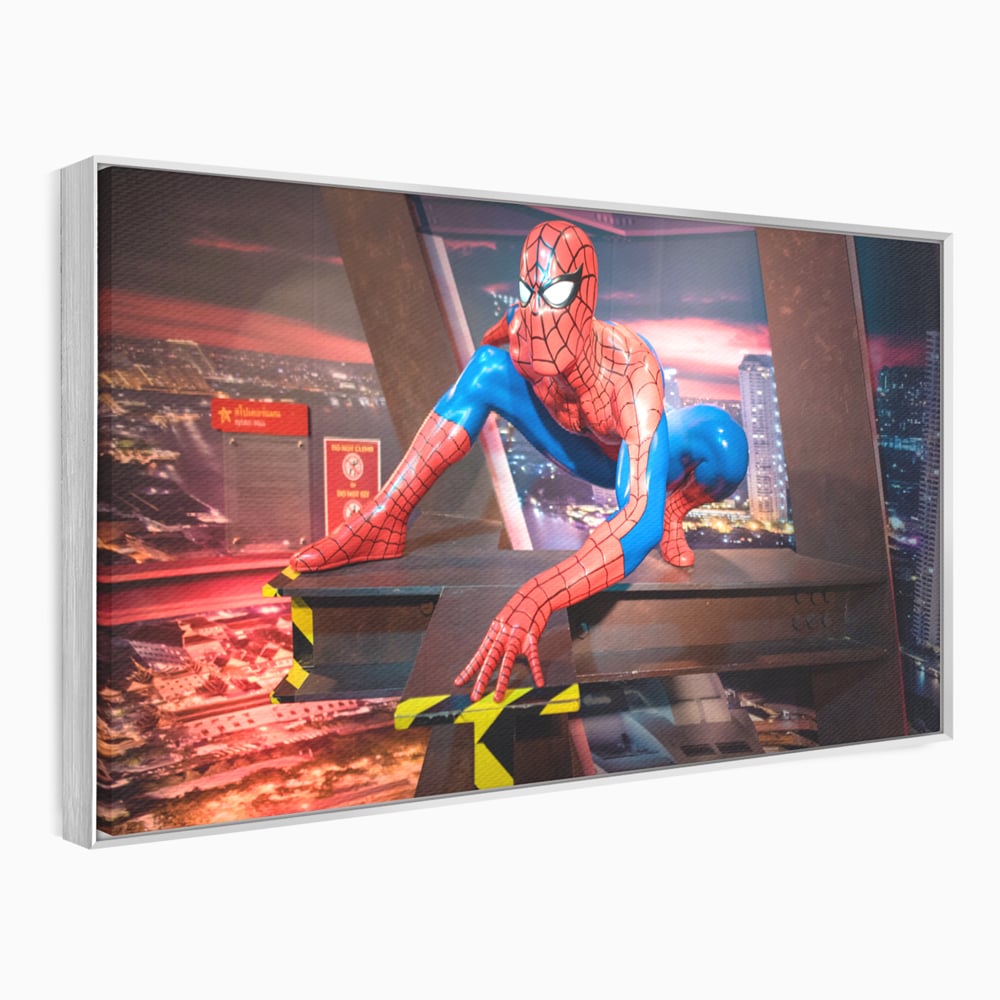 Tablou Canvas Premium, LuxCanva® C1077, Amazing Spider Man, Spider Man, Hero, Fantasy, Camera Copilului, Game Room, Relaxare, Culori Vibrante