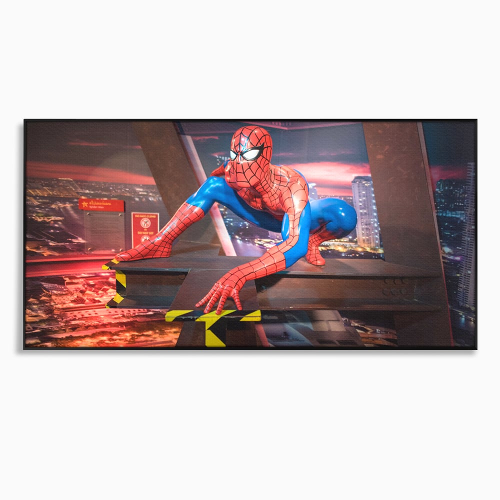 Tablou Canvas Premium, LuxCanva® C1077, Amazing Spider Man, Spider Man, Hero, Fantasy, Camera Copilului, Game Room, Relaxare, Culori Vibrante