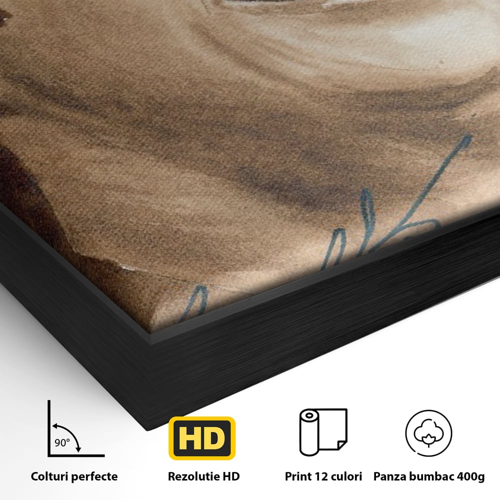 Tablou Canvas Premium LuxCanva® C1079, Beatles Ringo Star , Cantaret, Legenda, Ringo Star, Beatles, Living Room, Office, Relaxare, Culori Vibrante