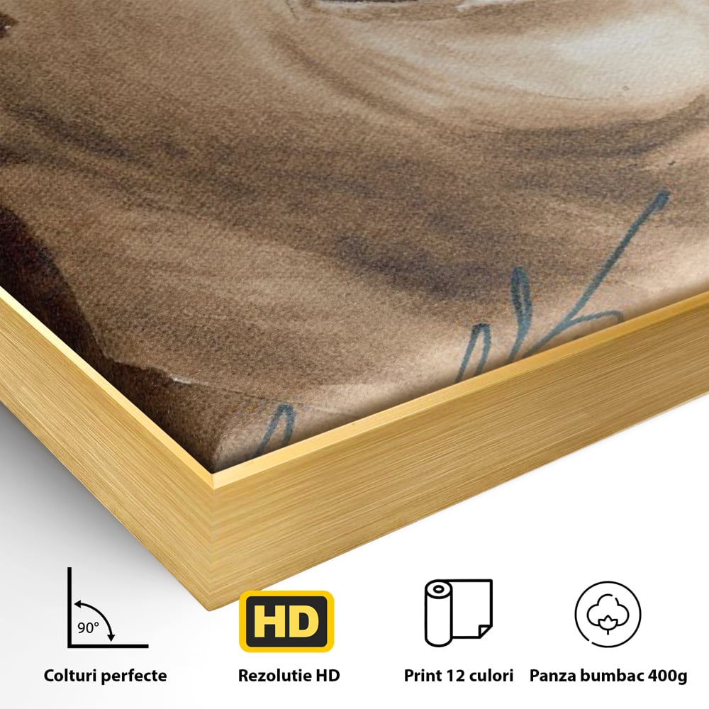Tablou Canvas Premium LuxCanva® C1079, Beatles Ringo Star , Cantaret, Legenda, Ringo Star, Beatles, Living Room, Office, Relaxare, Culori Vibrante