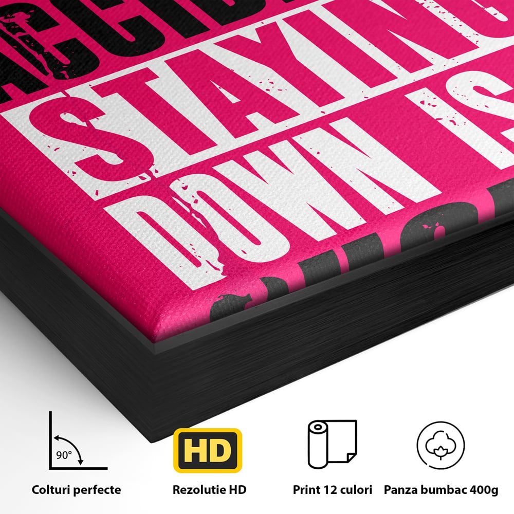 Tablou Canvas Premium LuxCanva® C1080, Citat Motivational , Inspirational, Citat, Motivational, Living Room, Office, Relaxare, Culori Vibrante