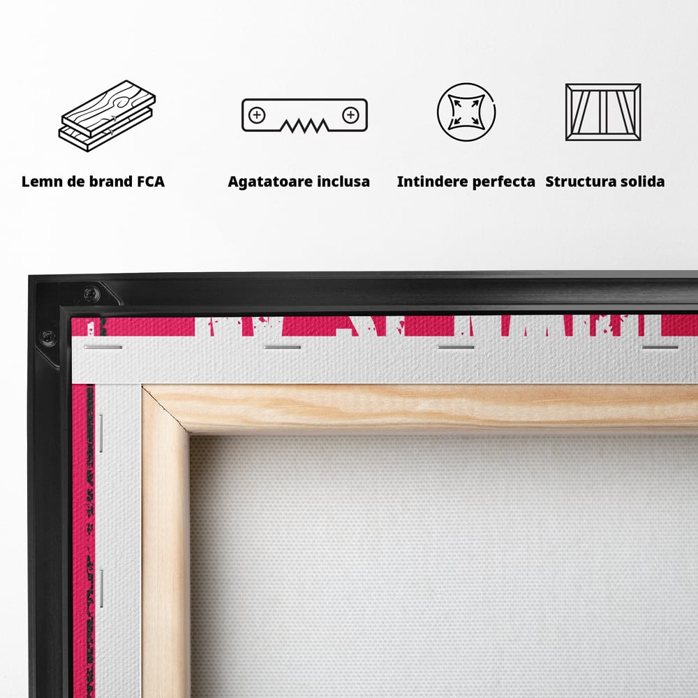 Tablou Canvas Premium LuxCanva® C1080, Citat Motivational , Inspirational, Citat, Motivational, Living Room, Office, Relaxare, Culori Vibrante